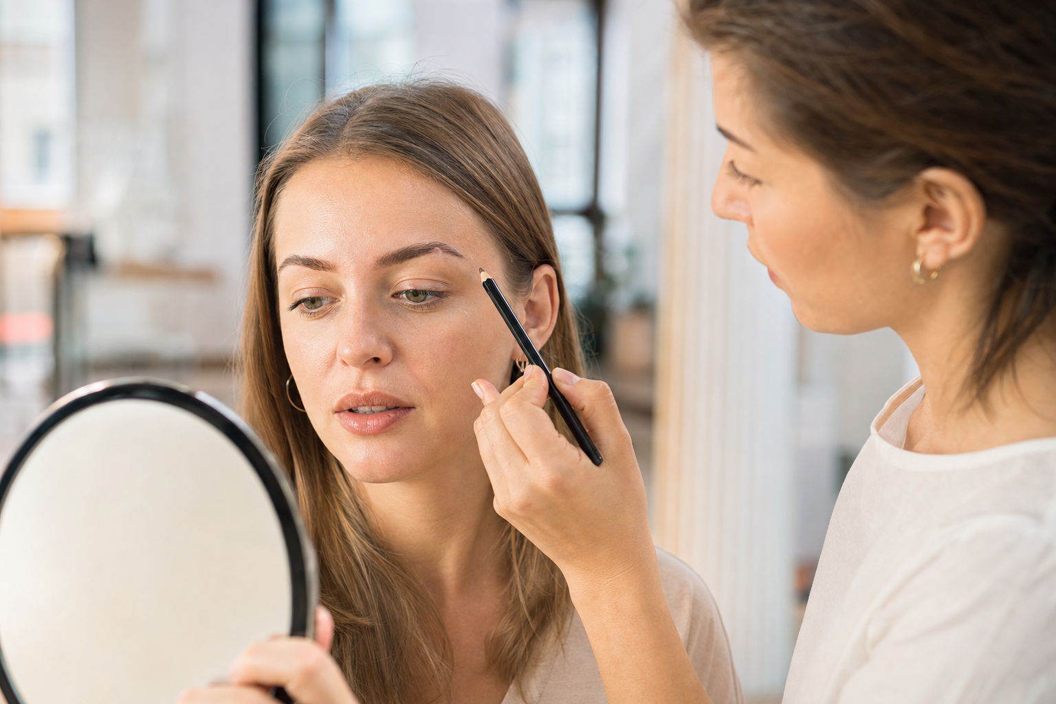 Microblading bei lückenhaften Augenbrauen in Berlin
