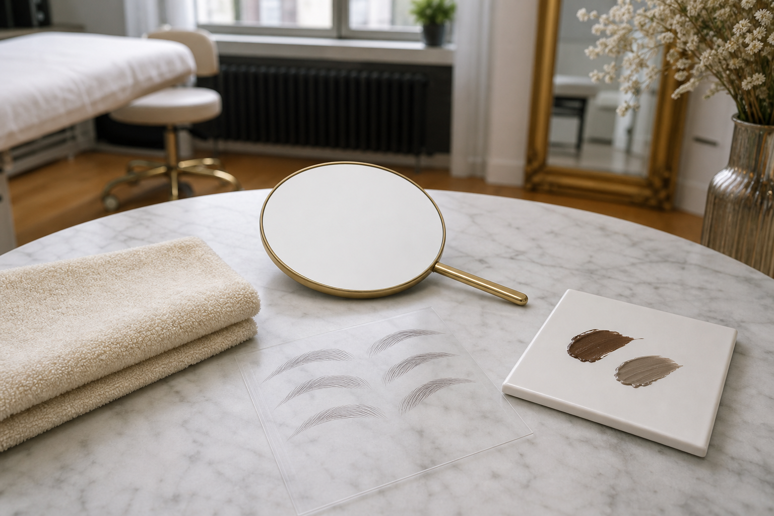 Microblading bei sehr heller Haut: Farbwahl vorsichtig planen in einem hochwertigen Berliner Beauty-Studio
