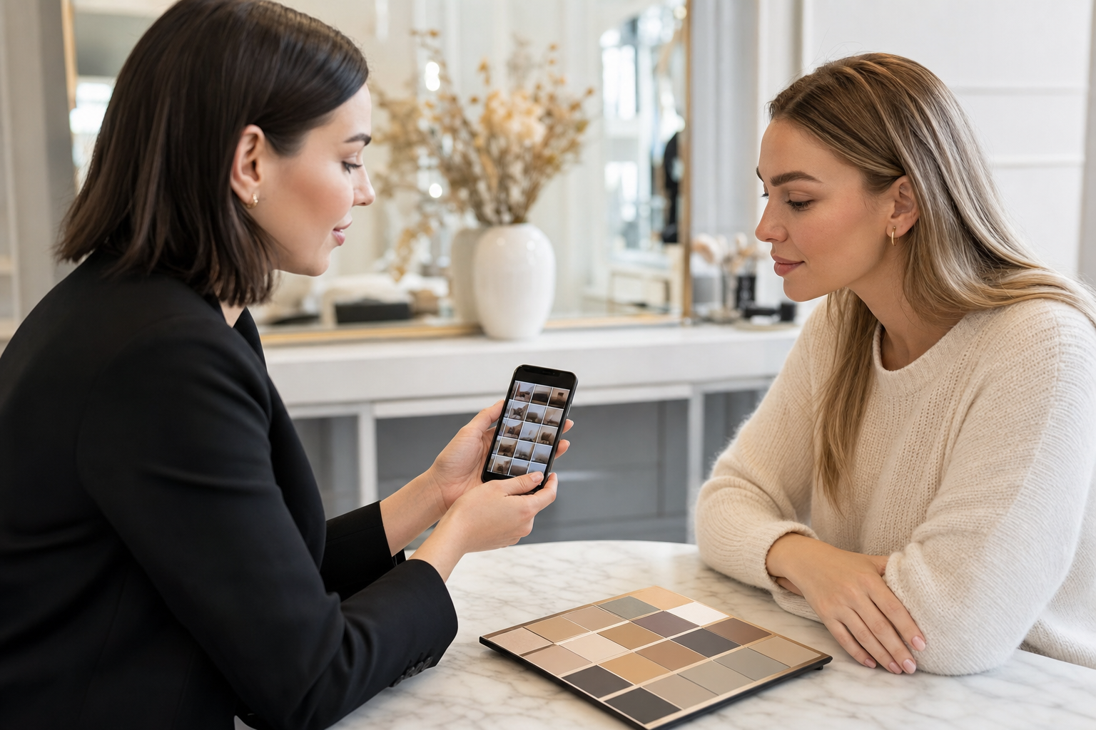 Microblading Beratung Berlin: welche Fotos man mitbringen sollte in einem hochwertigen Berliner Beauty-Studio