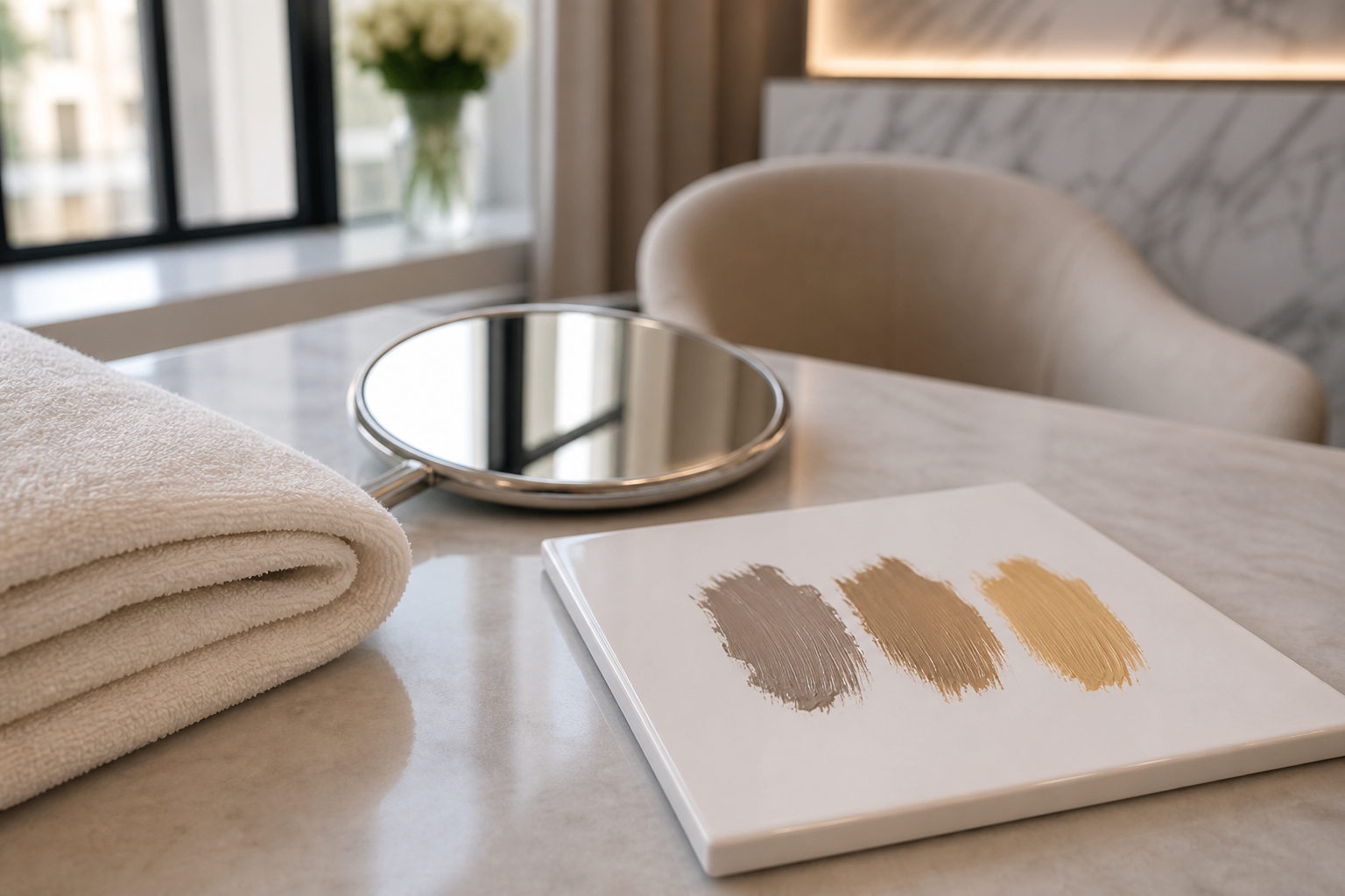 Microblading Berlin für blonde Augenbrauen die nicht gelblich wirken sollen in einem hochwertigen Berliner Beauty-Studio