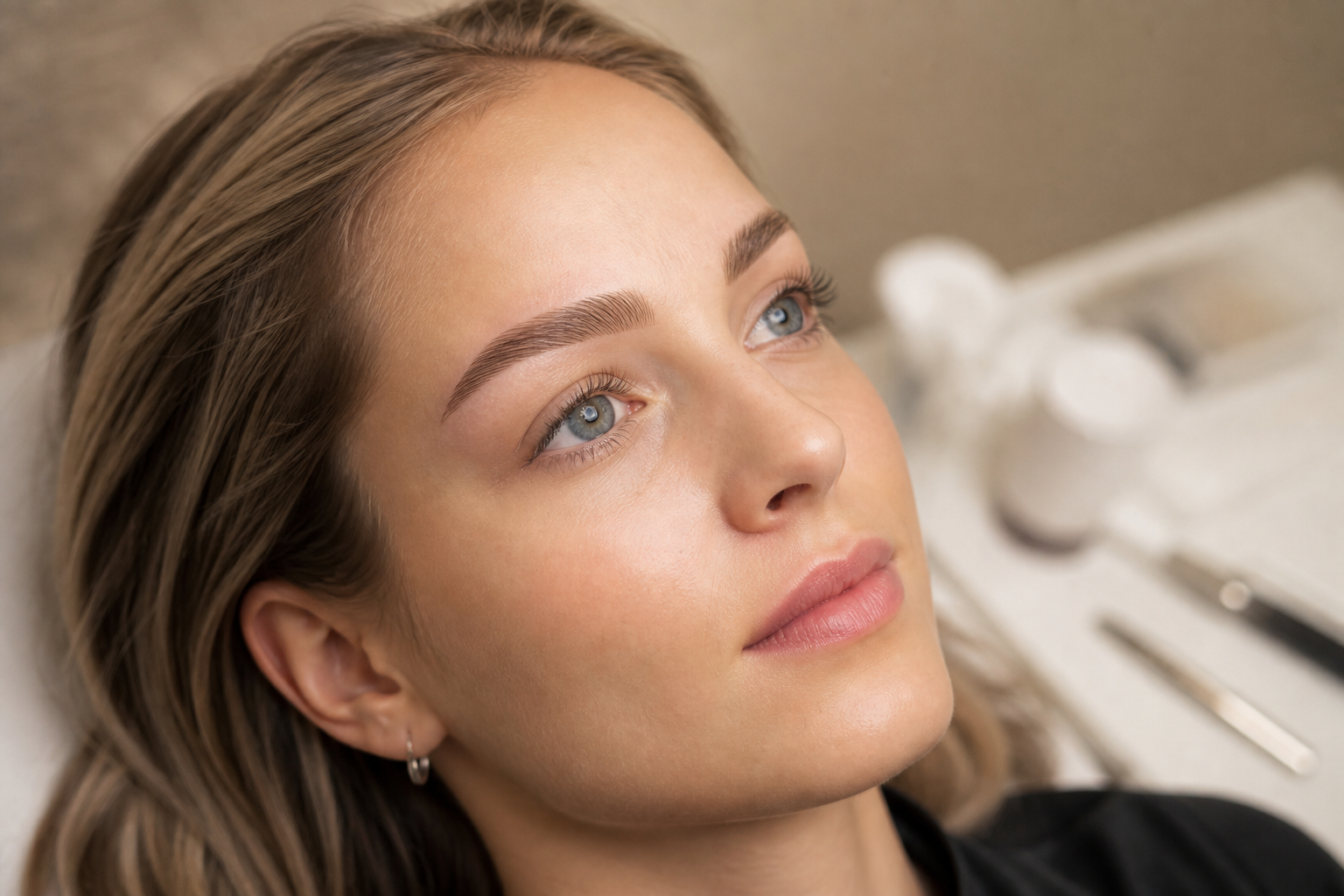 Microblading Farbe zu dunkel nach Termin: was normal ist – editorial Beauty Bild