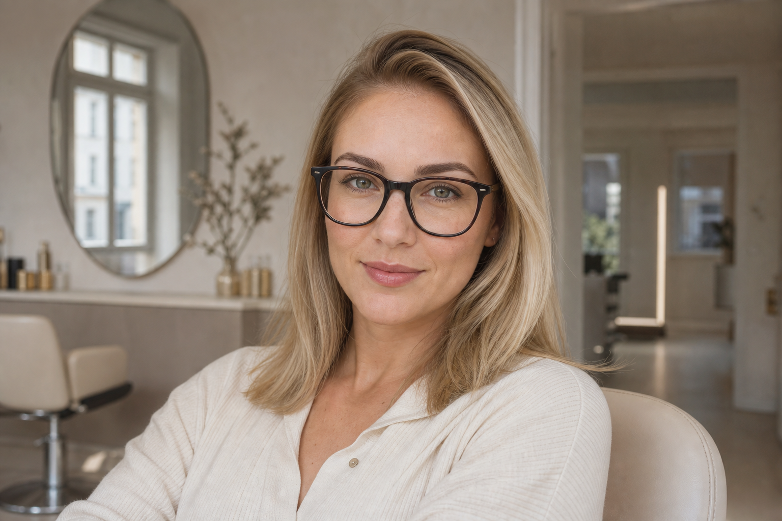 Microblading für Brillenträgerinnen: Brauenform mit Fassung abstimmen in einem hochwertigen Berliner Beauty-Studio