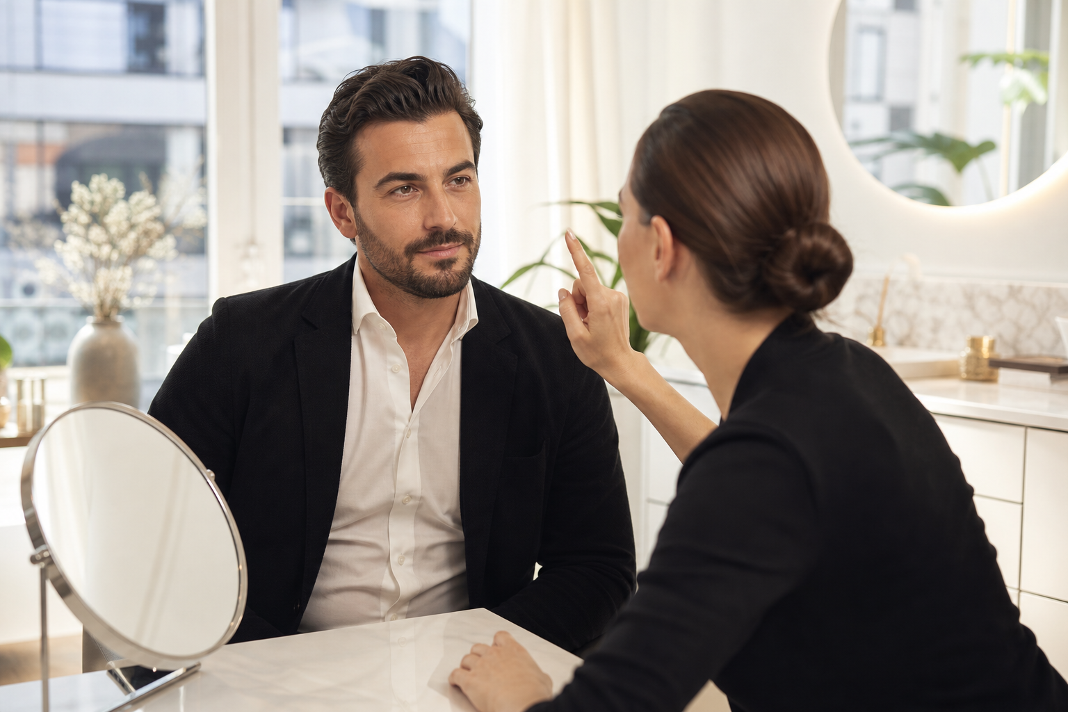 Microblading für Männer in Berlin: natürliche Augenbrauen ohne sichtbaren Make-up-Effekt