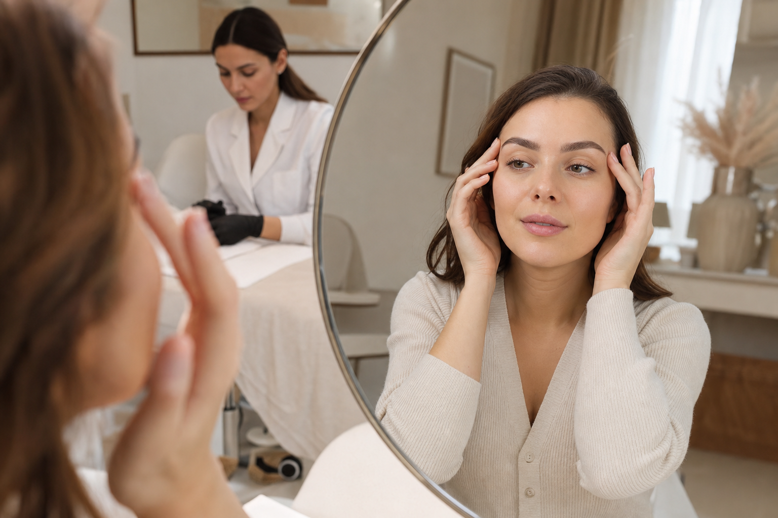 Microblading nach der Schwangerschaft: Beratung und Timing in einem eleganten Berliner Beauty-Studio