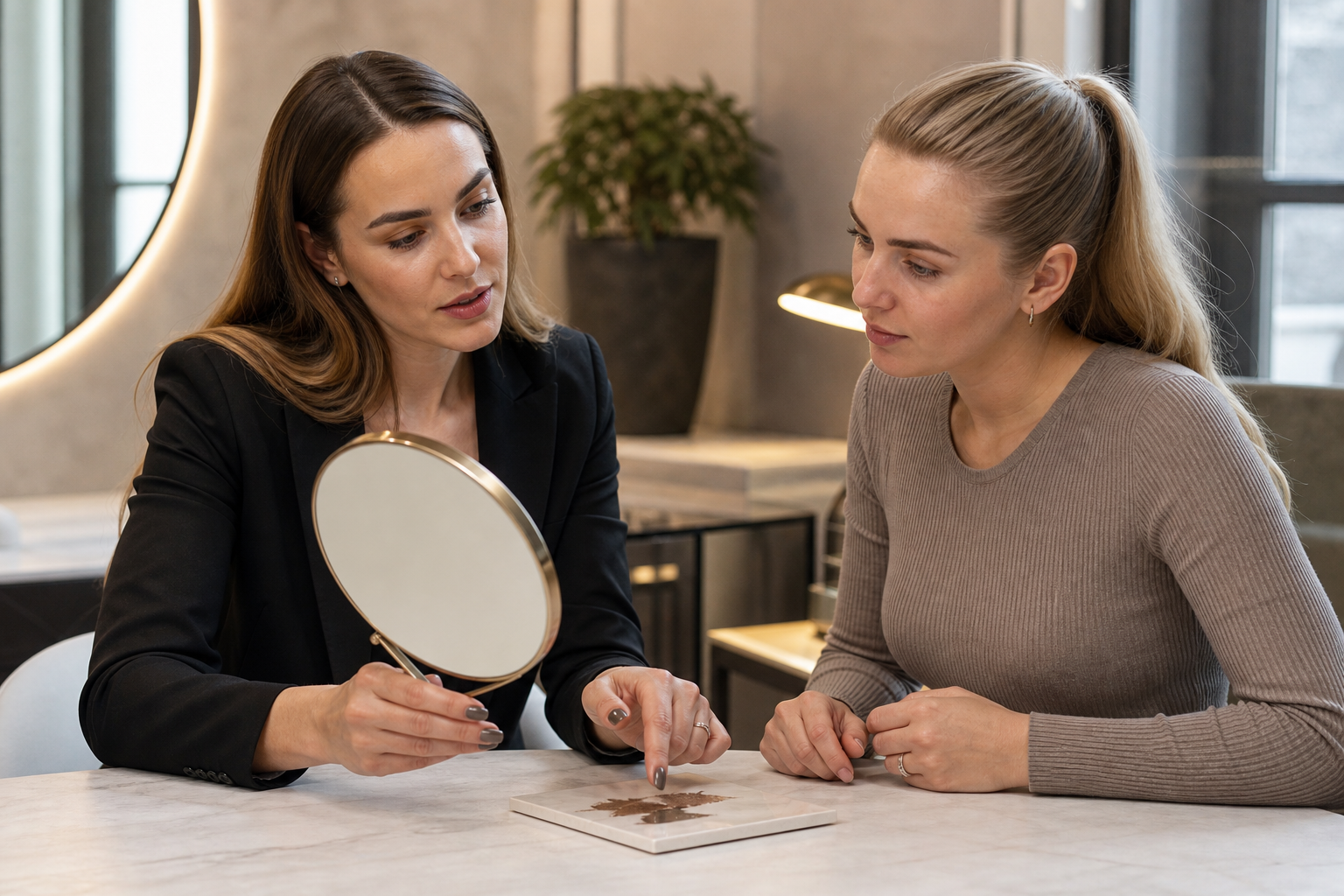 Microblading nach misslungener Fremdarbeit: was realistisch ist in einem hochwertigen Berliner Beauty-Studio