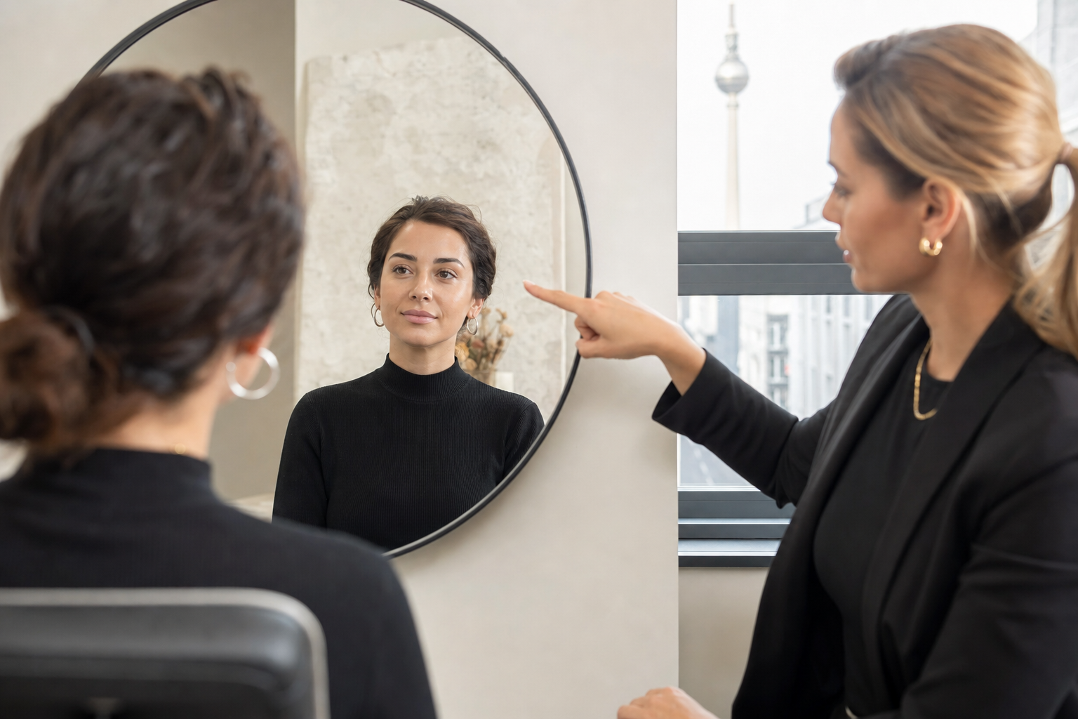 Microblading Nachkontrolle: woran man Farbe und Form beurteilt in einem hochwertigen Berliner Beauty-Studio