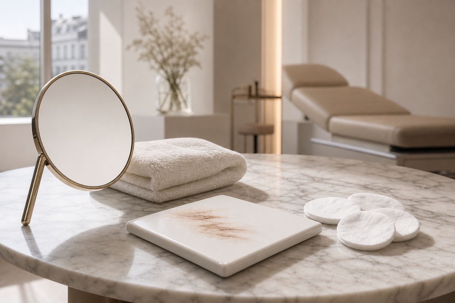 Microblading Nachsorge bei Juckreiz: nicht kratzen in einem hochwertigen Berliner Beauty-Studio
