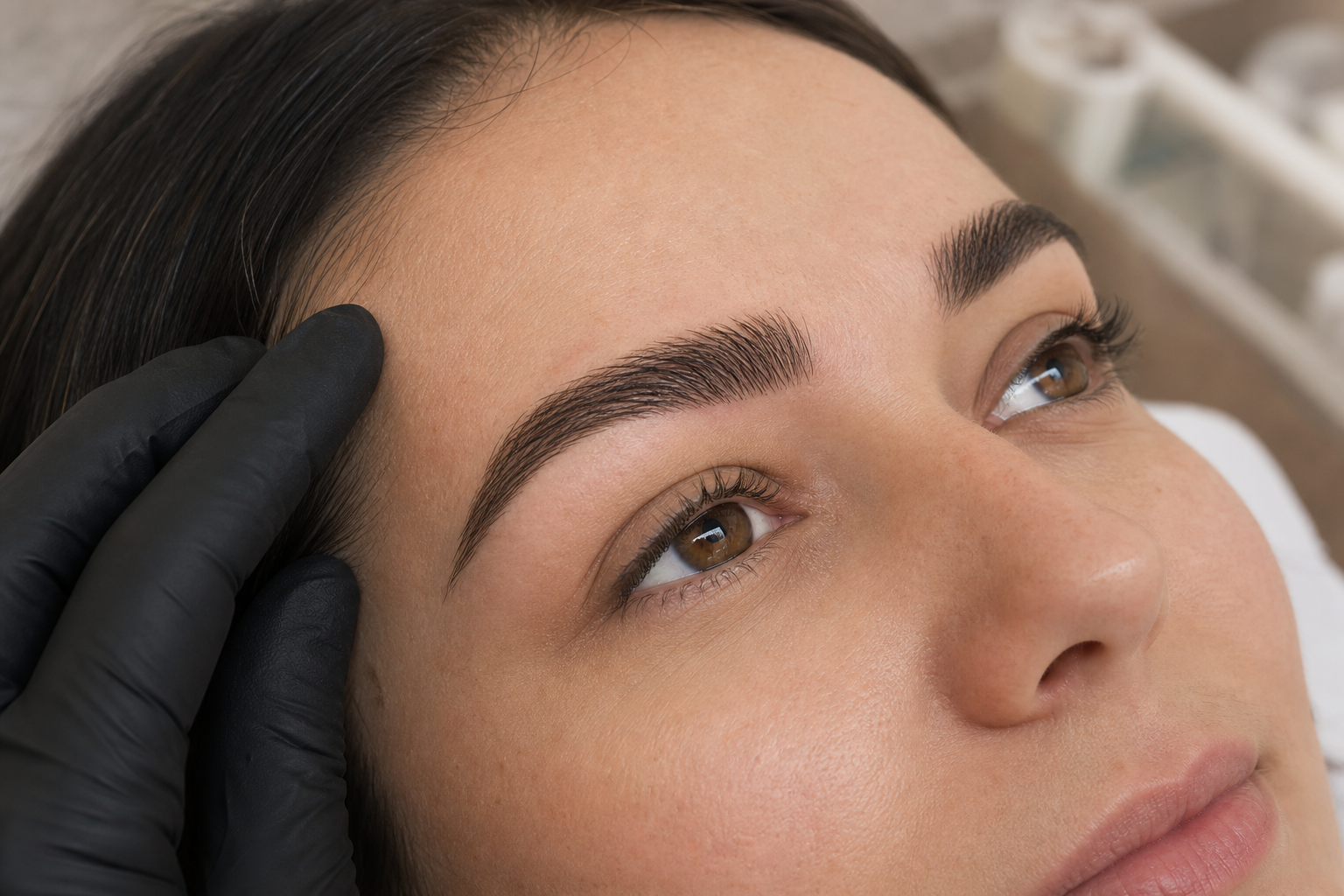 Microblading ohne Balken: warum Härchenzeichnung weich bleiben sollte – editorial Beauty Bild