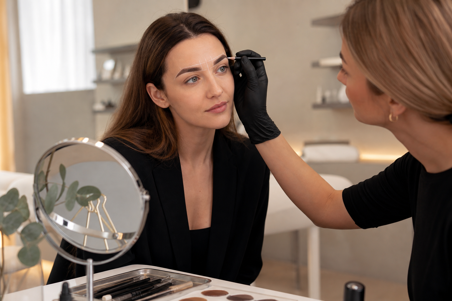 Microblading Preise Berlin: was im Preis enthalten sein sollte in einem eleganten Berliner Beauty-Studio
