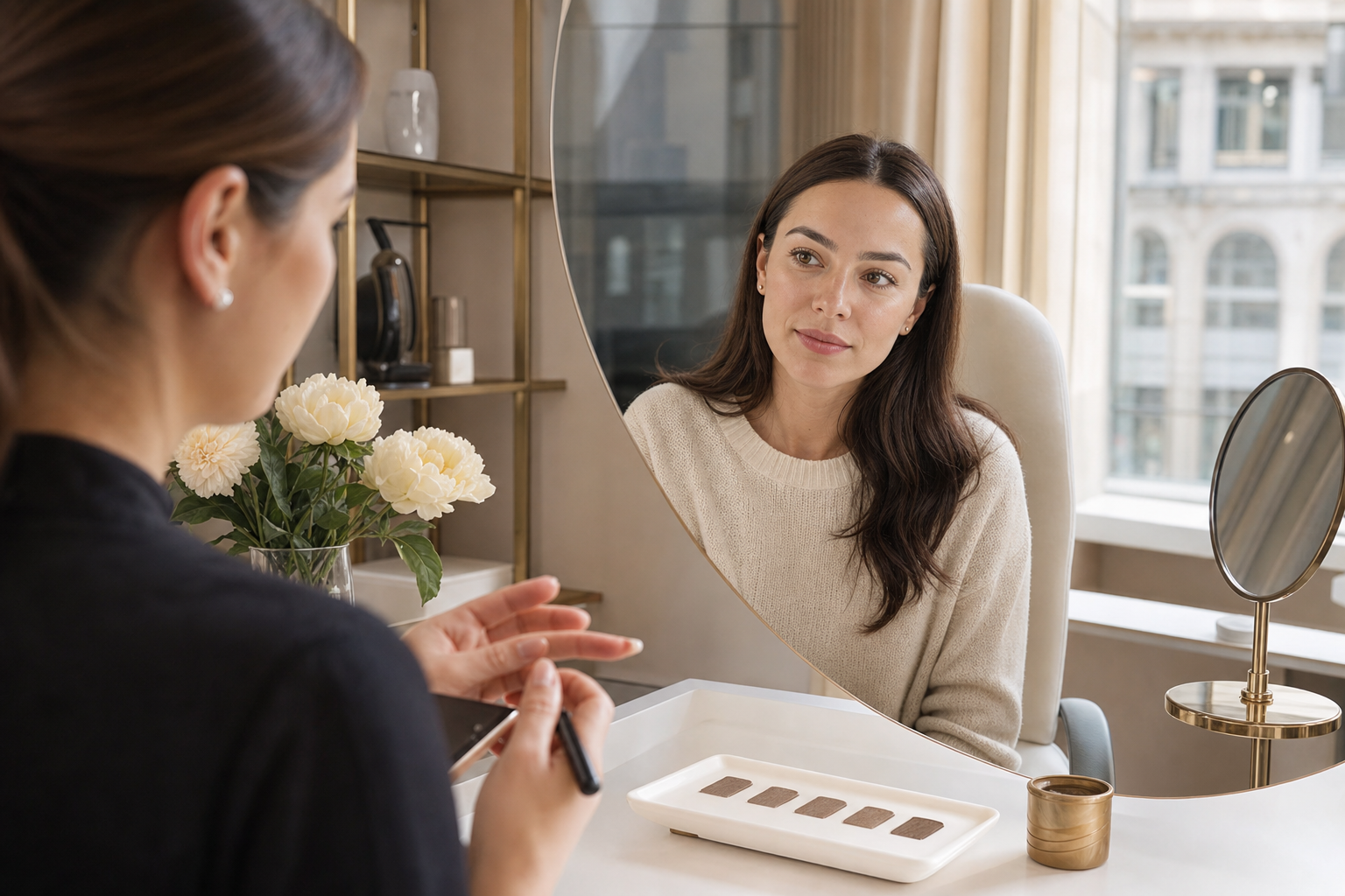 Microblading über altem Permanent Make-up: Grenzen und Beratung in einem hochwertigen Berliner Beauty-Studio