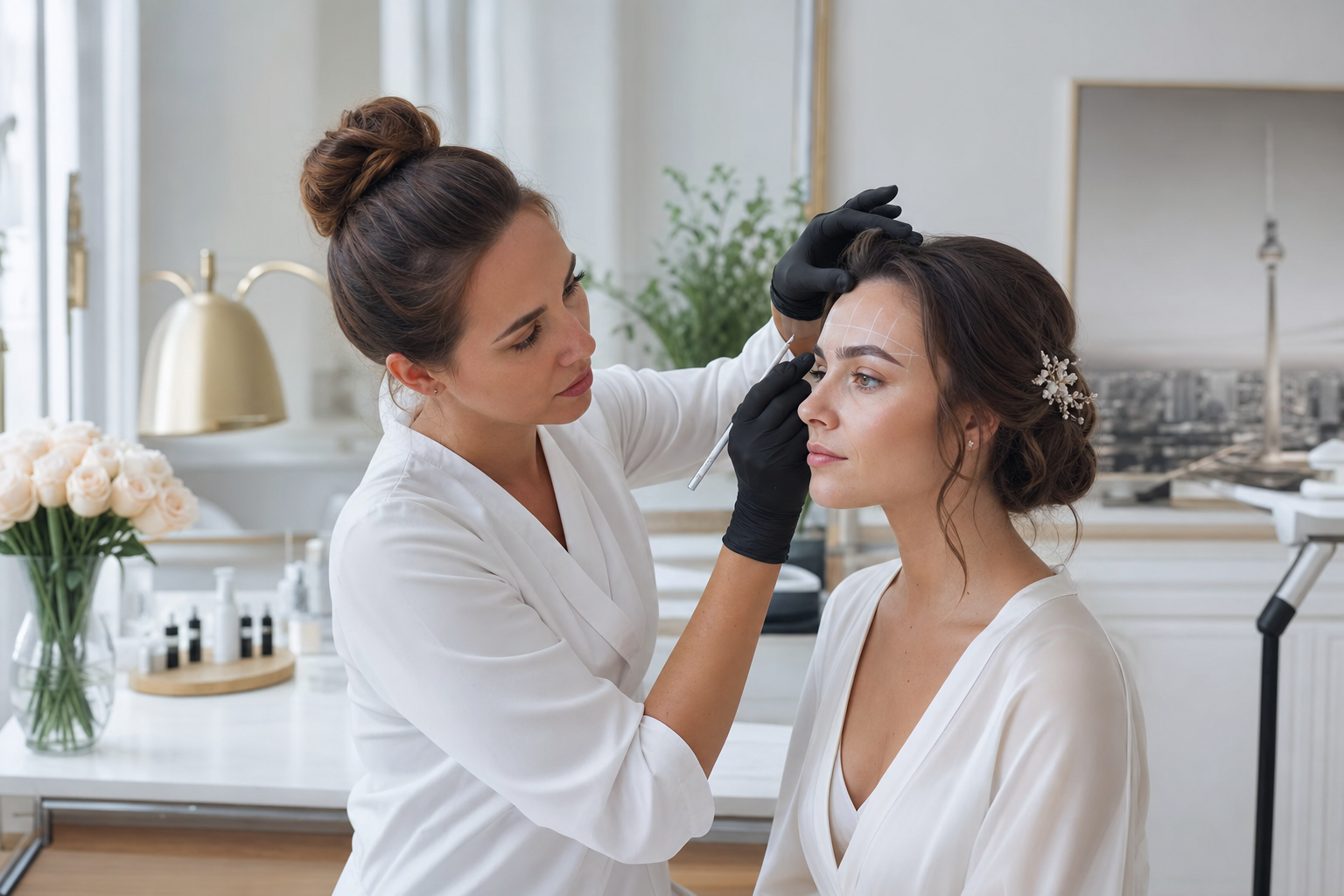 Microblading vor Hochzeit: Timing, Pflege und Nachbehandlung in einem eleganten Berliner Beauty-Studio