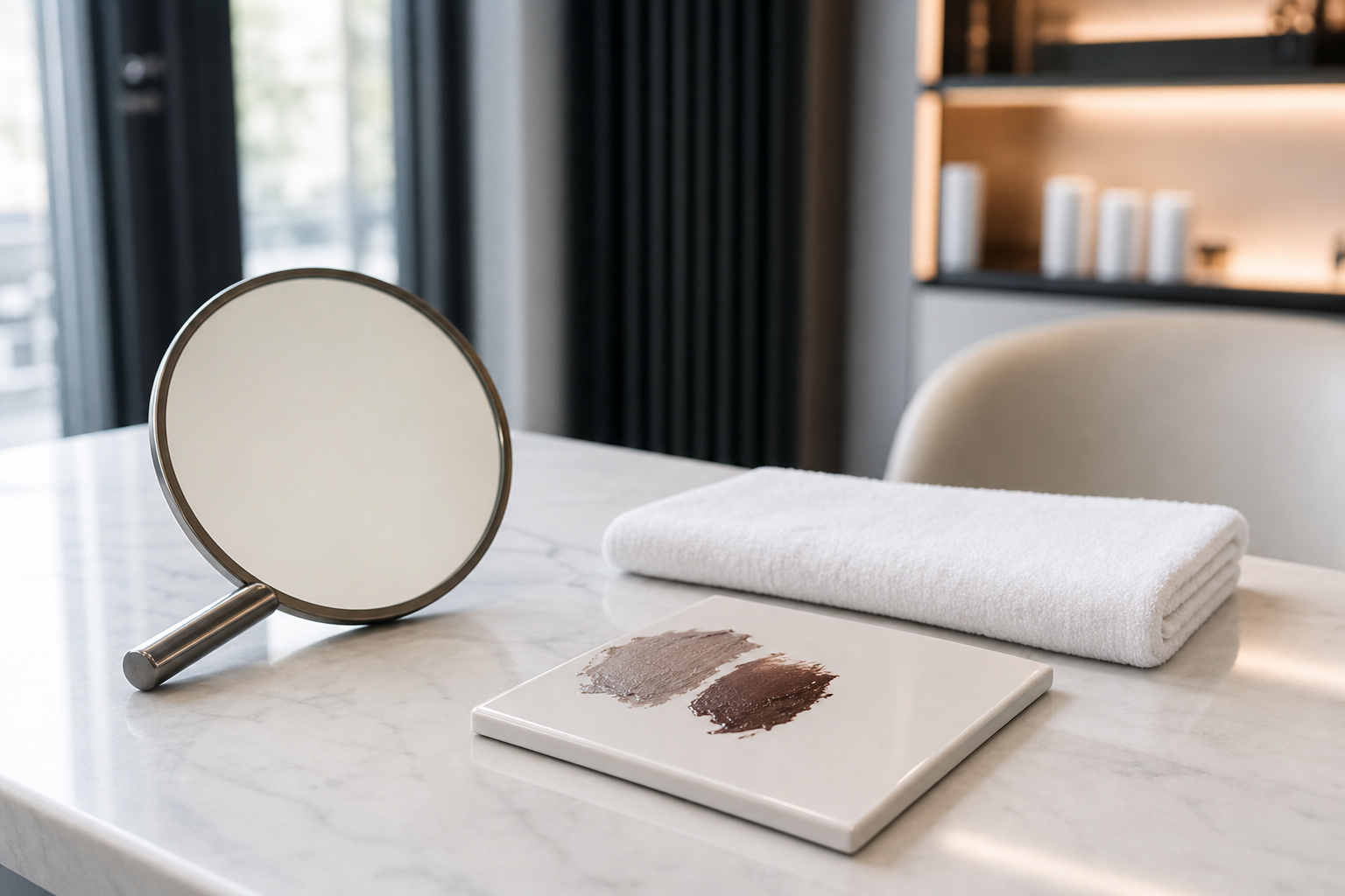 Microblading wenn Augenbrauen beim Sport verschwinden in einem hochwertigen Berliner Beauty-Studio