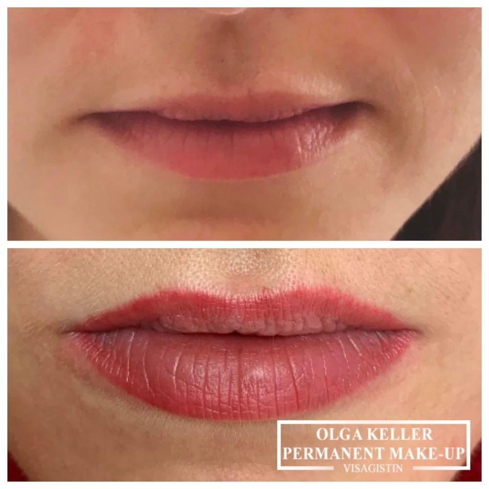 permanent-make-up lippen