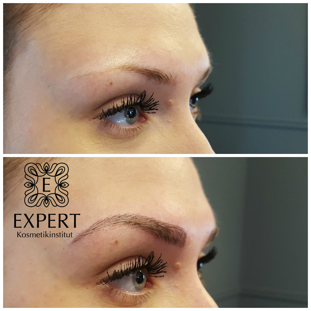 Microblading Vorher Nachher 1 Microblading Vorher Nachher 1