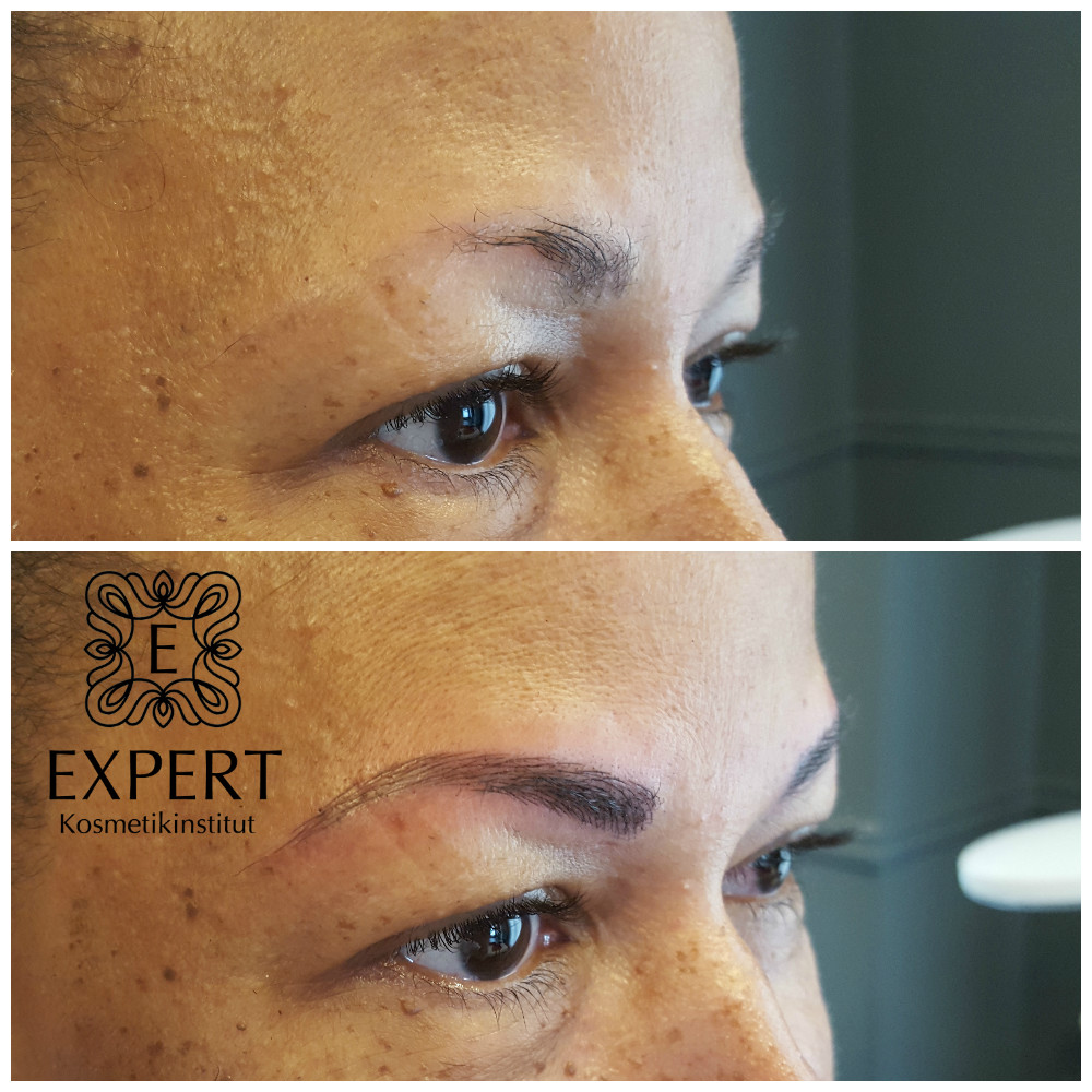 Microblading Vorher Nachher 1 Microblading Vorher Nachher 1