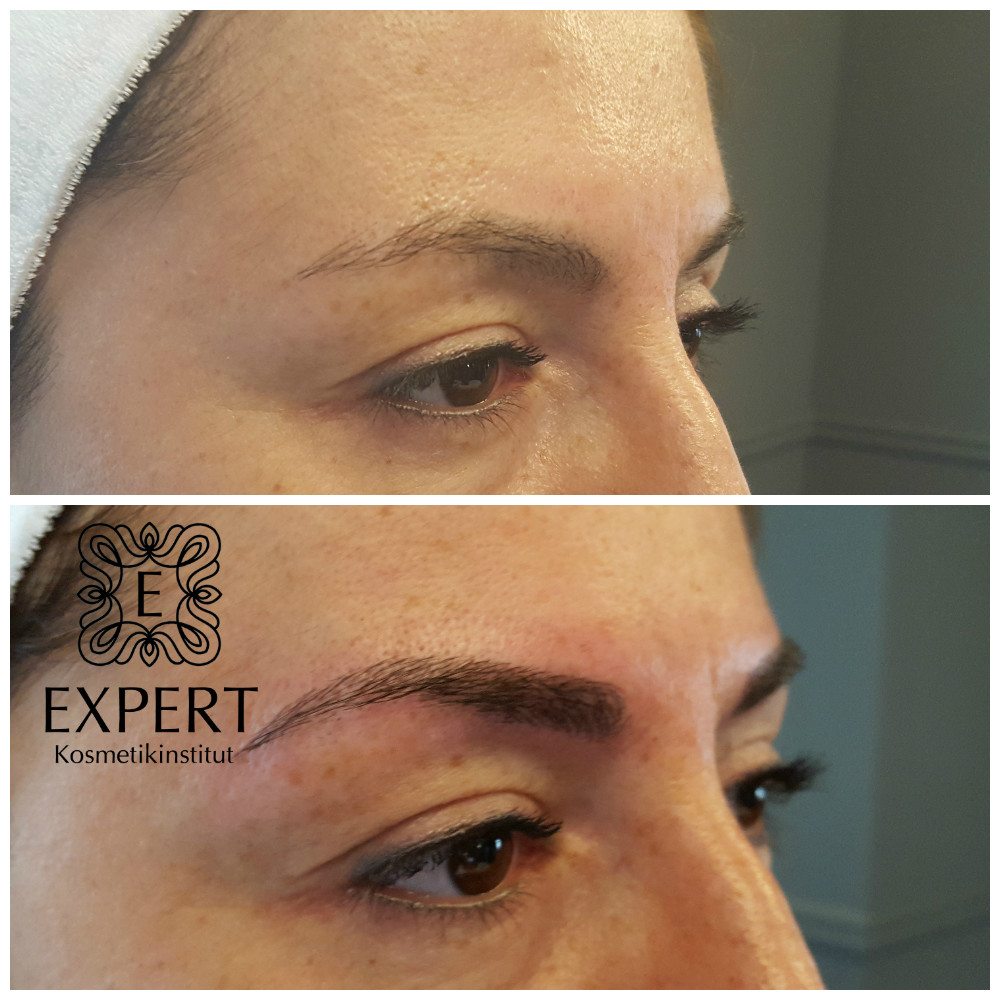 Microblading Vorher Nachher 1 Microblading Vorher Nachher 1