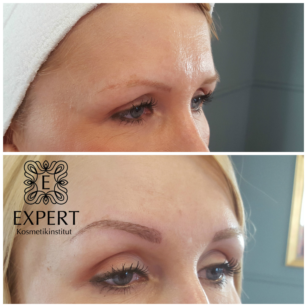 Microblading Vorher Nachher 22 Microblading Vorher Nachher 22