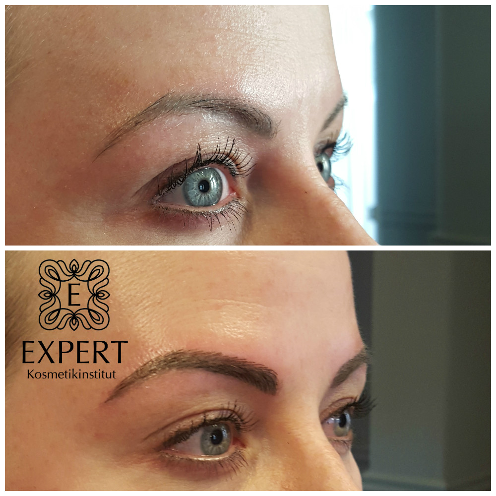 Microblading Vorher Nachher 23 Microblading Vorher Nachher 23