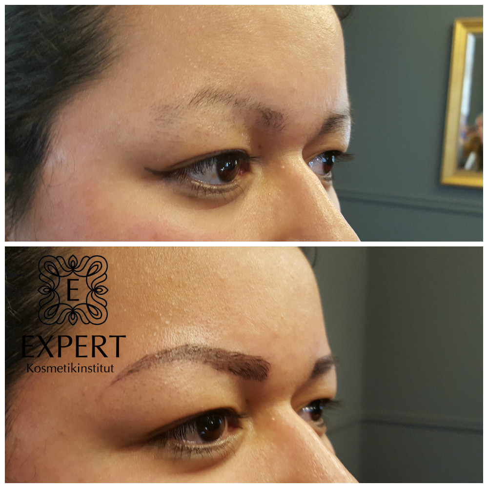 Microblading Vorher Nachher 27 Microblading Vorher Nachher 27