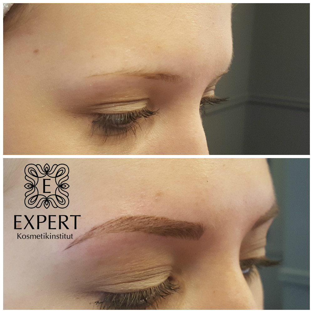 Microblading Vorher Nachher 32 Microblading Vorher Nachher 32