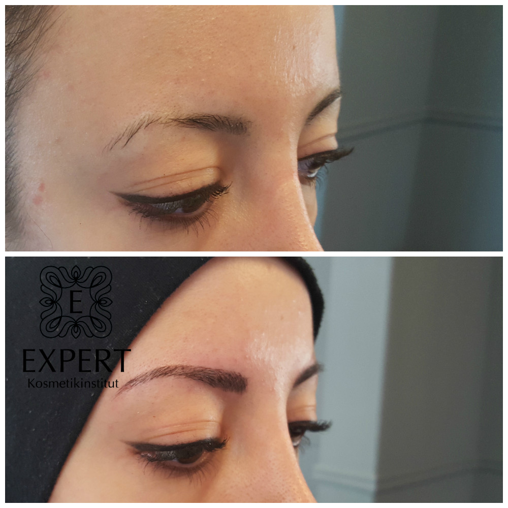 Microblading Vorher Nachher 33 Microblading Vorher Nachher 33