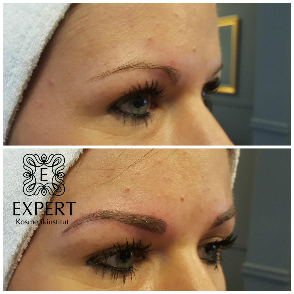 Microblading Vorher Nachher 36 Microblading Vorher Nachher 36